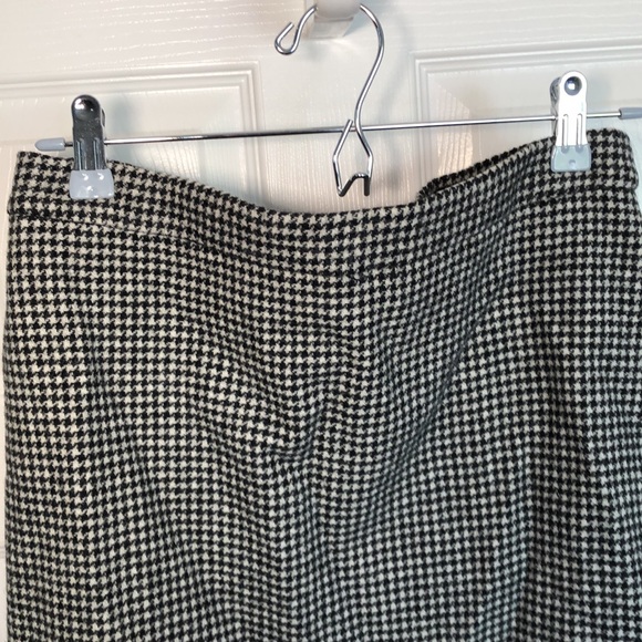 j crew herringbone pattern wool skirt - Picture 8 of 9